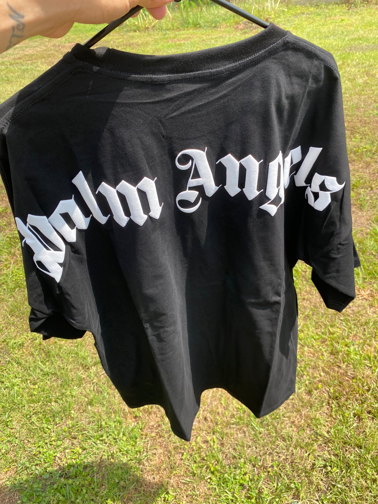 Palm Angels Classic Logo Tee 👼(BLACK)